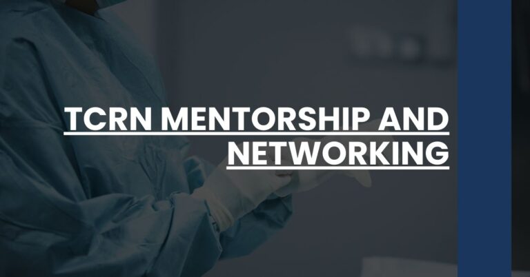 TCRN Mentorship and Networking Feature Image