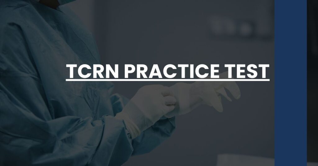 TCRN Practice Test Feature Image