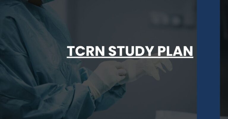 TCRN Study Plan Feature Image